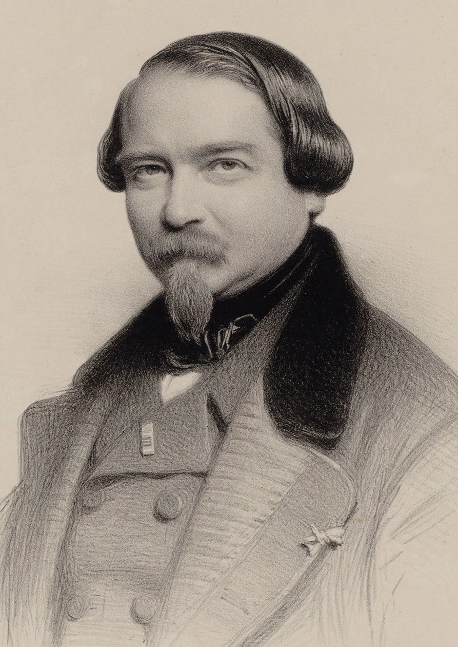 Retrato do compositor Jean-Georges Kastner 1810-1867, 1857. de Charles Louis Baugniet
