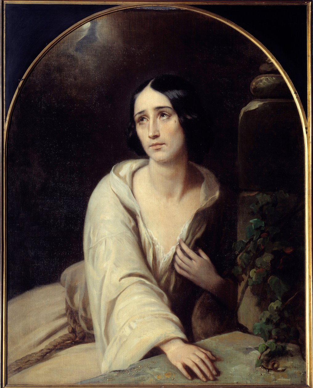 O favorito de Gaetano Donizetti Ilustração para a ópera "La favorite" (La favorita). Pintura de Charles Louis Bazin (1802-1859) 1840 Paris, Biblioteca do Museu da Ópera de Charles Louis Bazin