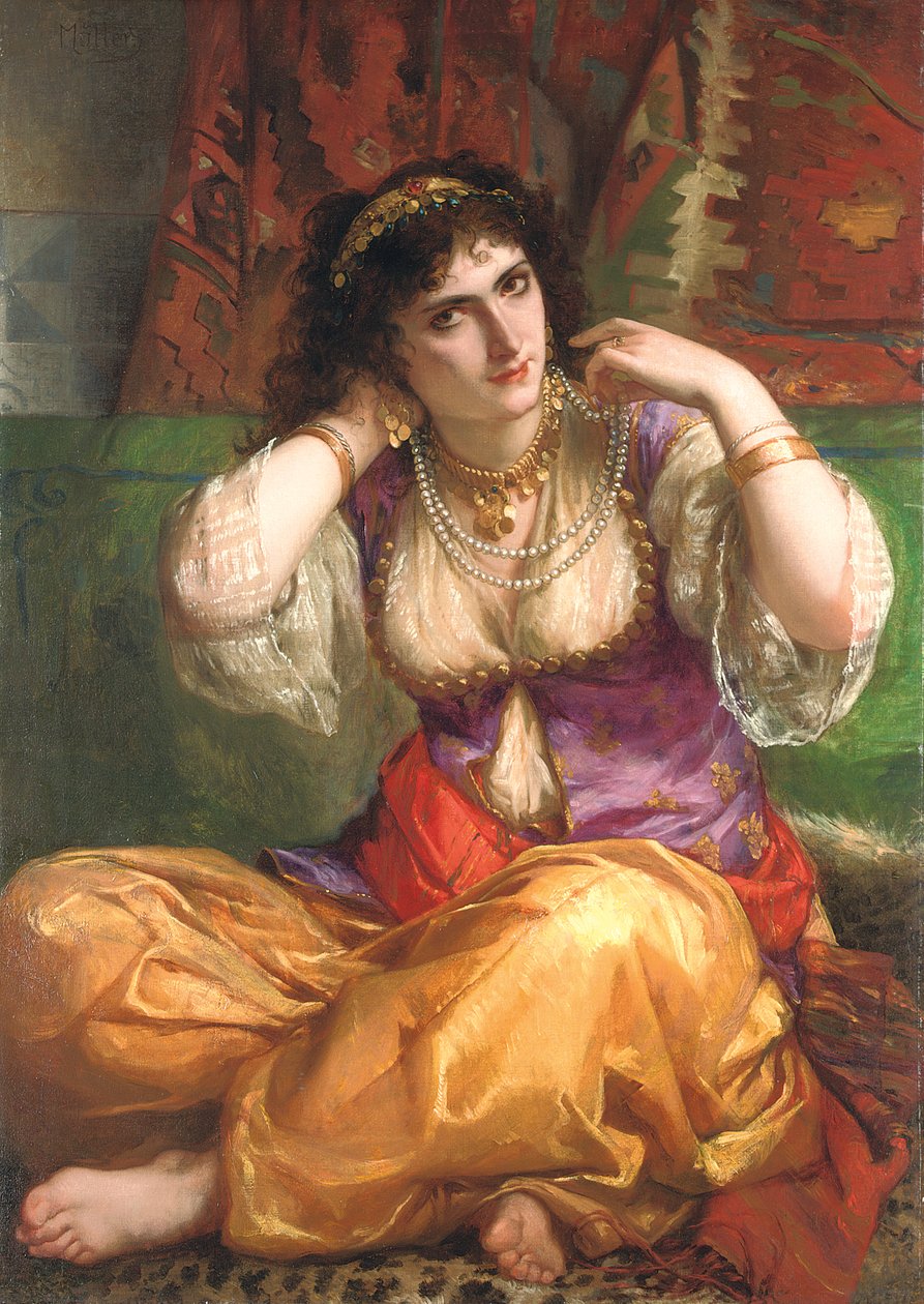 O Odalisco de Charles Louis Lucien Muller