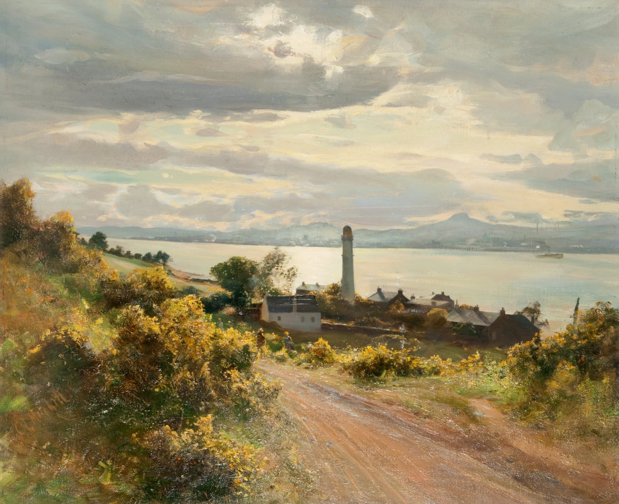 Dundee de Tayport (óleo sobre tela) de Charles Louis Mitchell