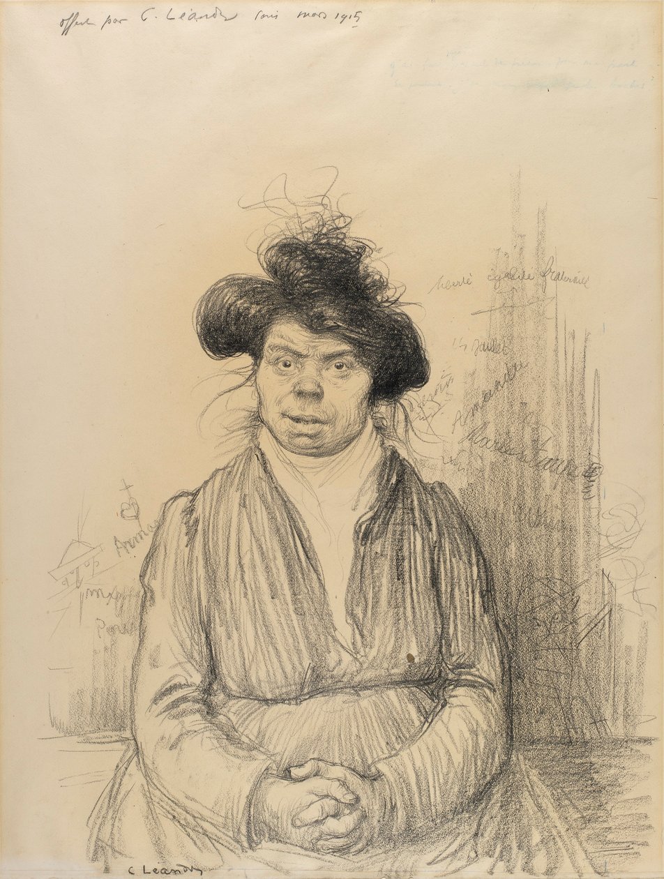 Mulher camponesa de Charles Lucien Leandre