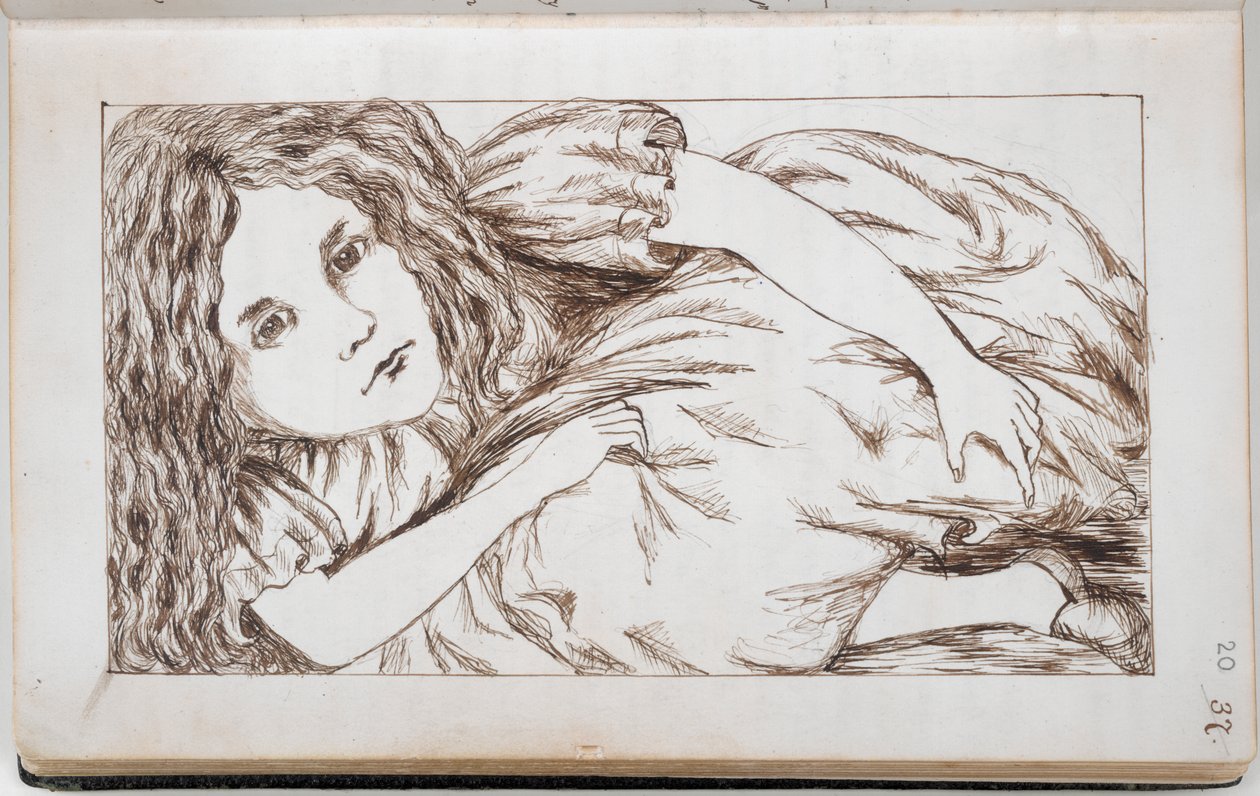 Sra. Add. 46700, f.20 Alice in White Rabbit