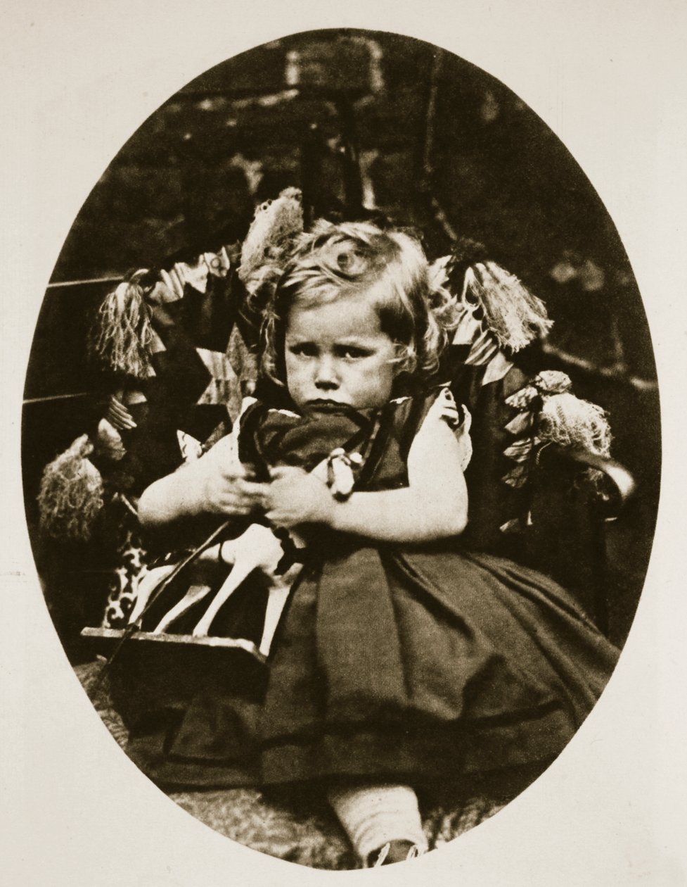 Marcus Keane, 4 de setembro de 1863 (foto sépia) de Charles Lutwidge Dodgson