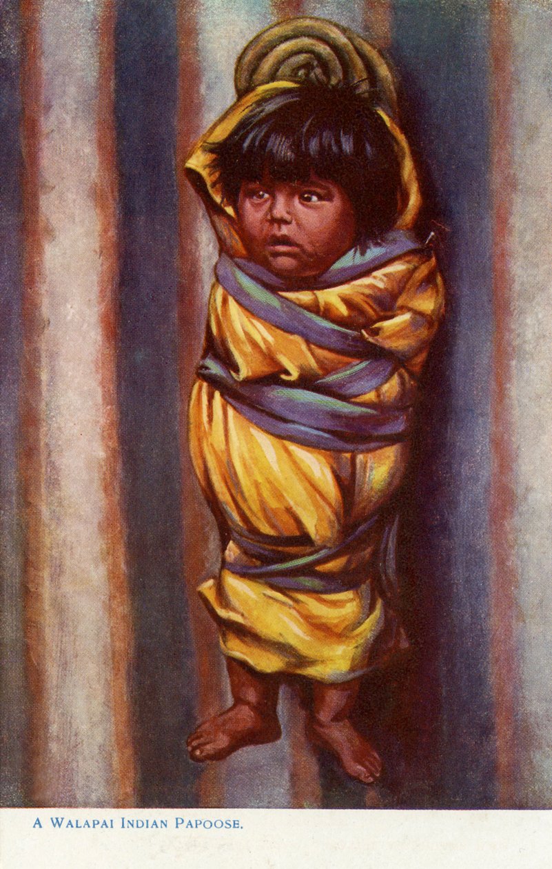 Uma criança walapai de Charles Marion Russell