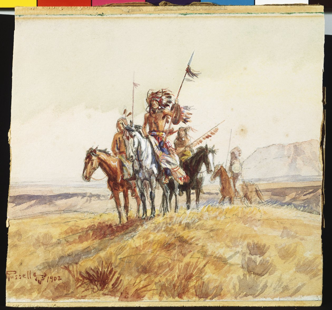 Partido da Guerra Indiana, 1902 de Charles Marion Russell