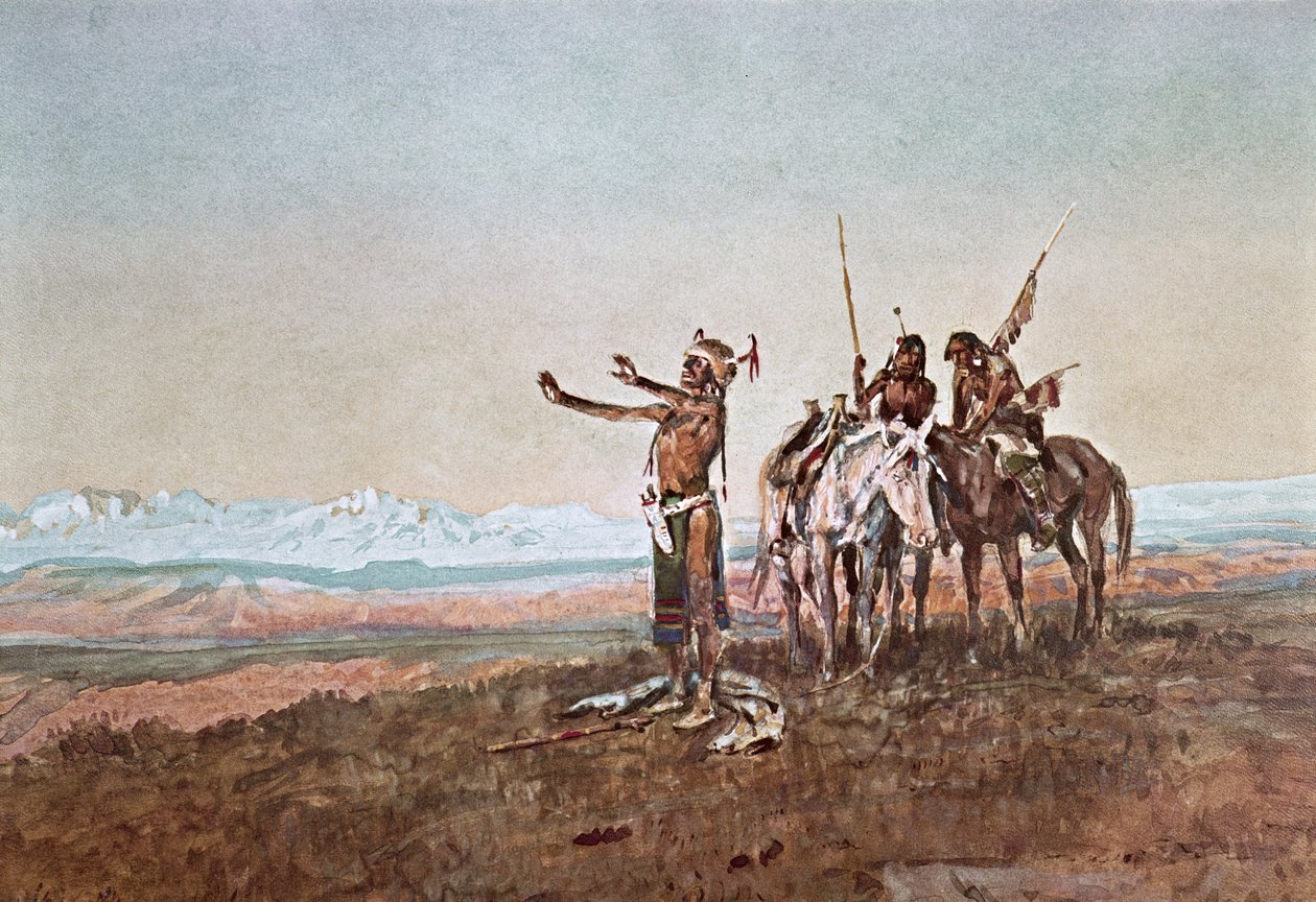 Invocação para o Sol de Charles Marion Russell