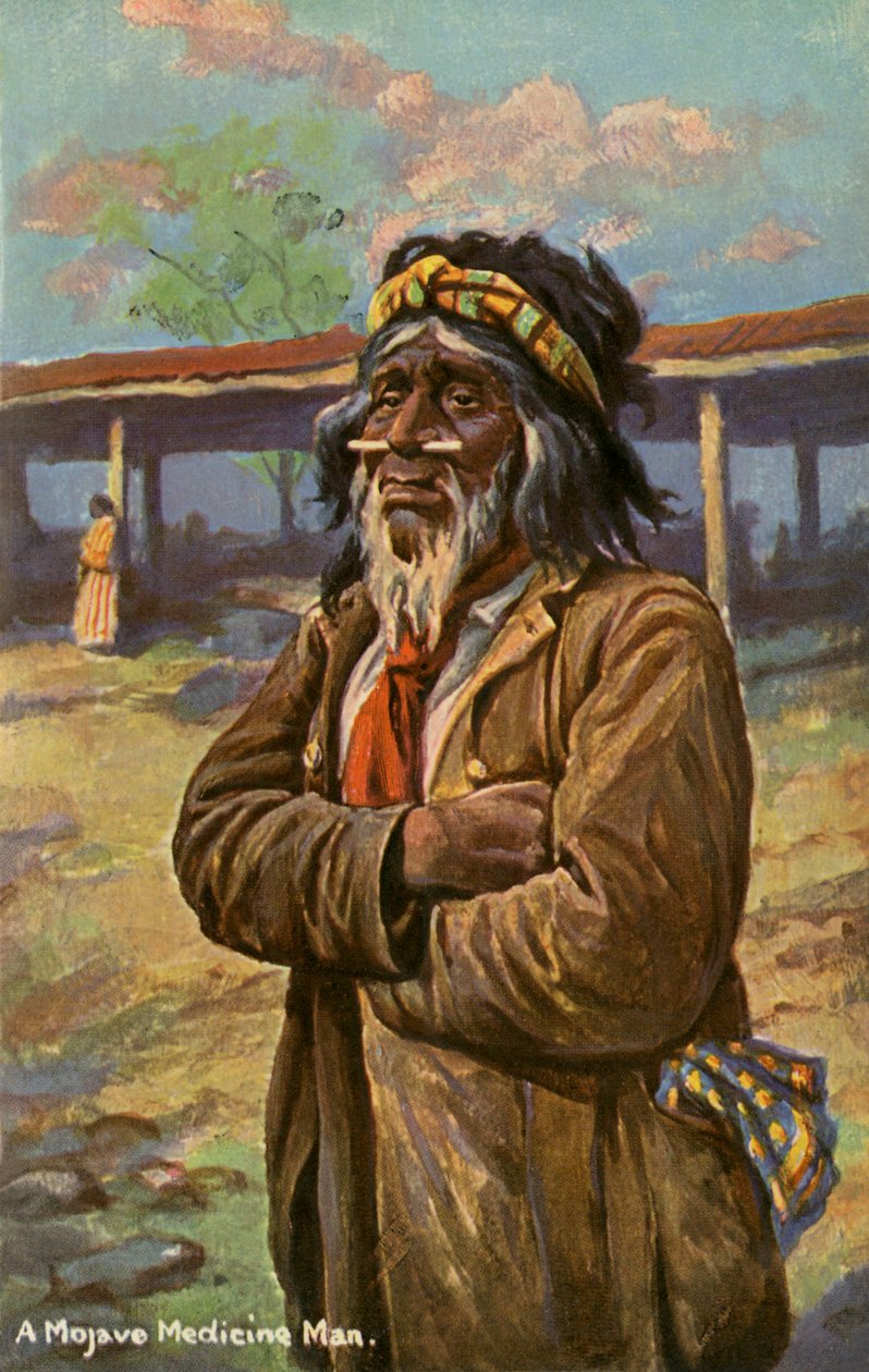 Mohave homem de medicina de Charles Marion Russell