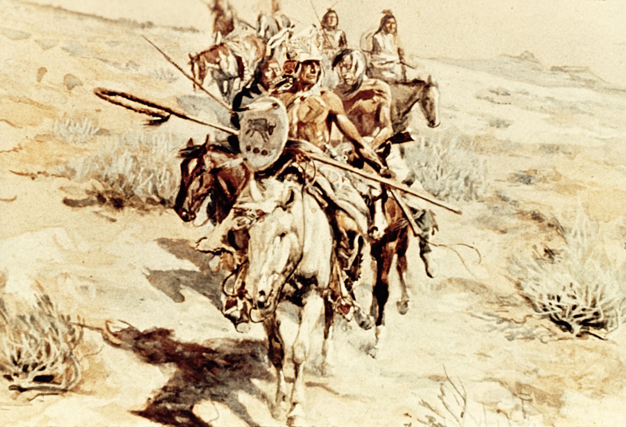 O regresso dos Guerreiros de Charles Marion Russell