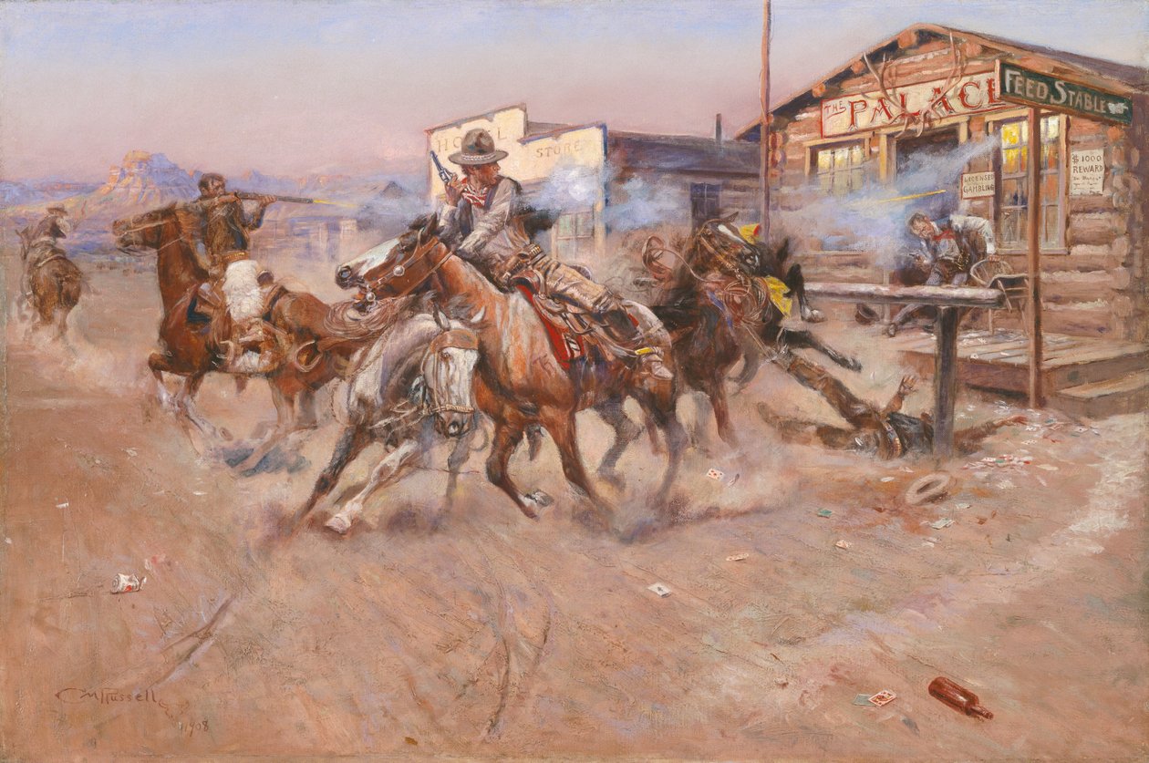 Fumaça de .45 de Charles Marion Russell