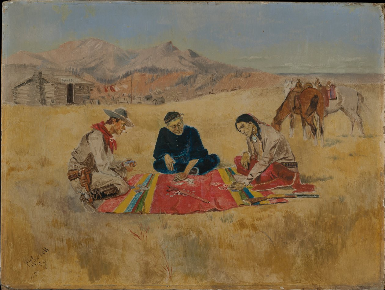 O Jogo de Póquer de Charles Marion Russell