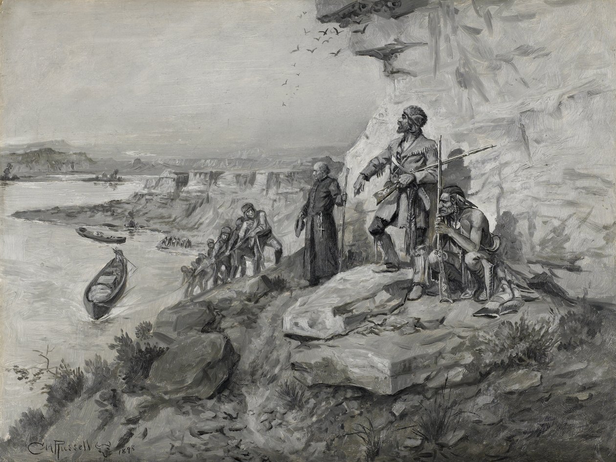 Viajantes, 1898 de Charles Marion Russell
