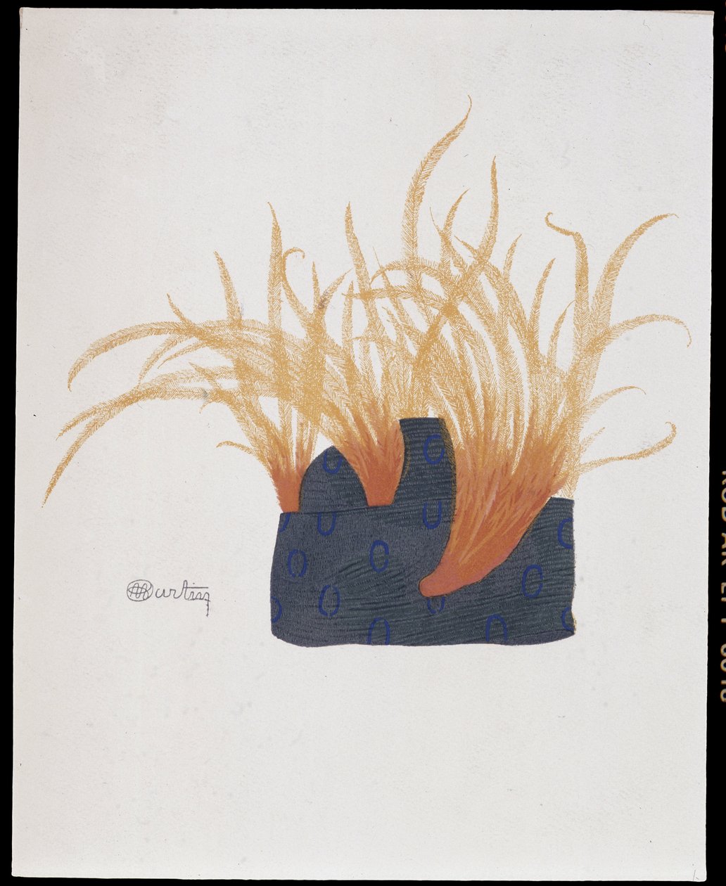 Chapéu de pai - "La Mode en 1912" de Marcelle Demay, ilustração de Charles Martin (1884-1934) de Charles Martin