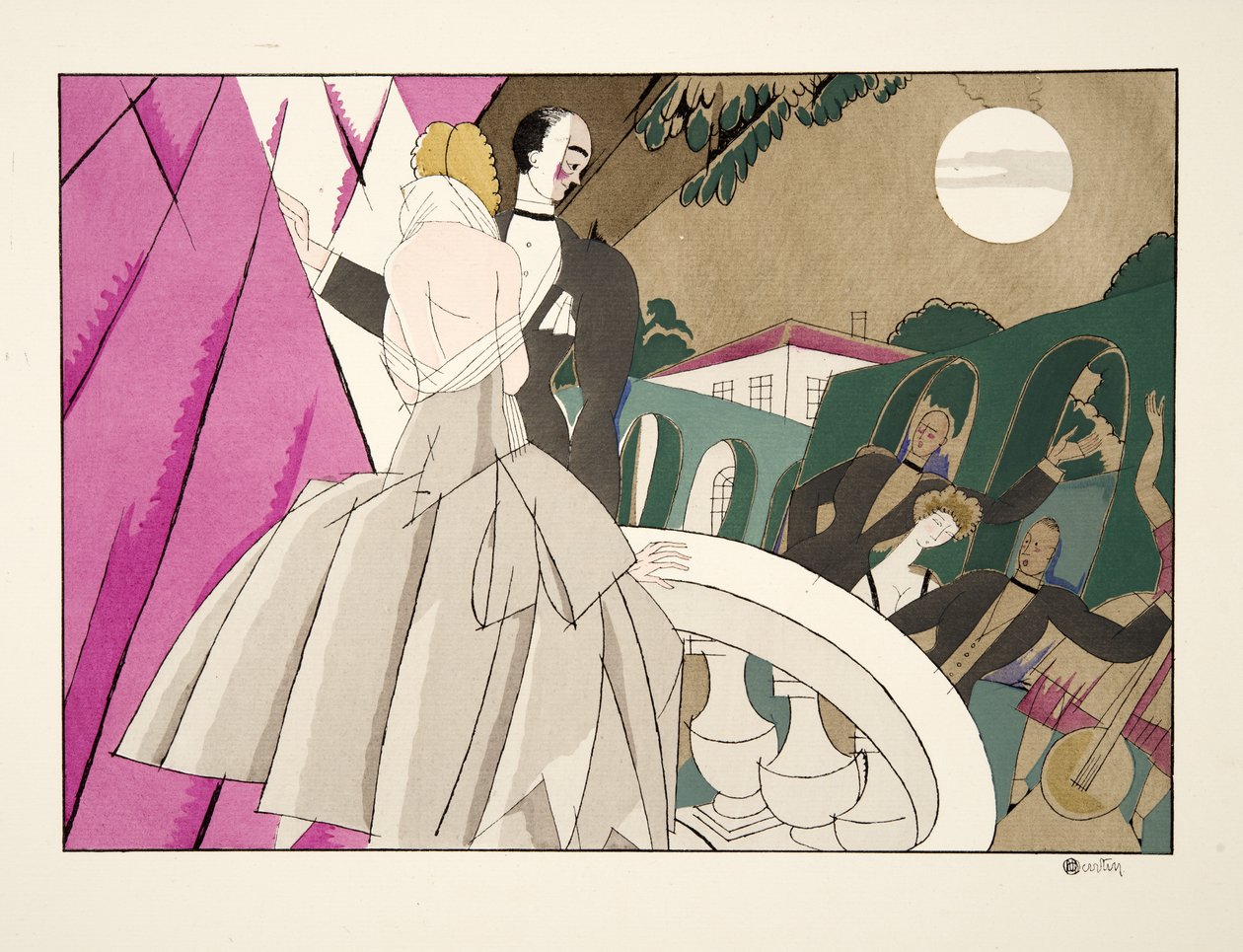 O Marie, do Sports & Entertainment, pub. 1914 (estêncil) de Charles Martin