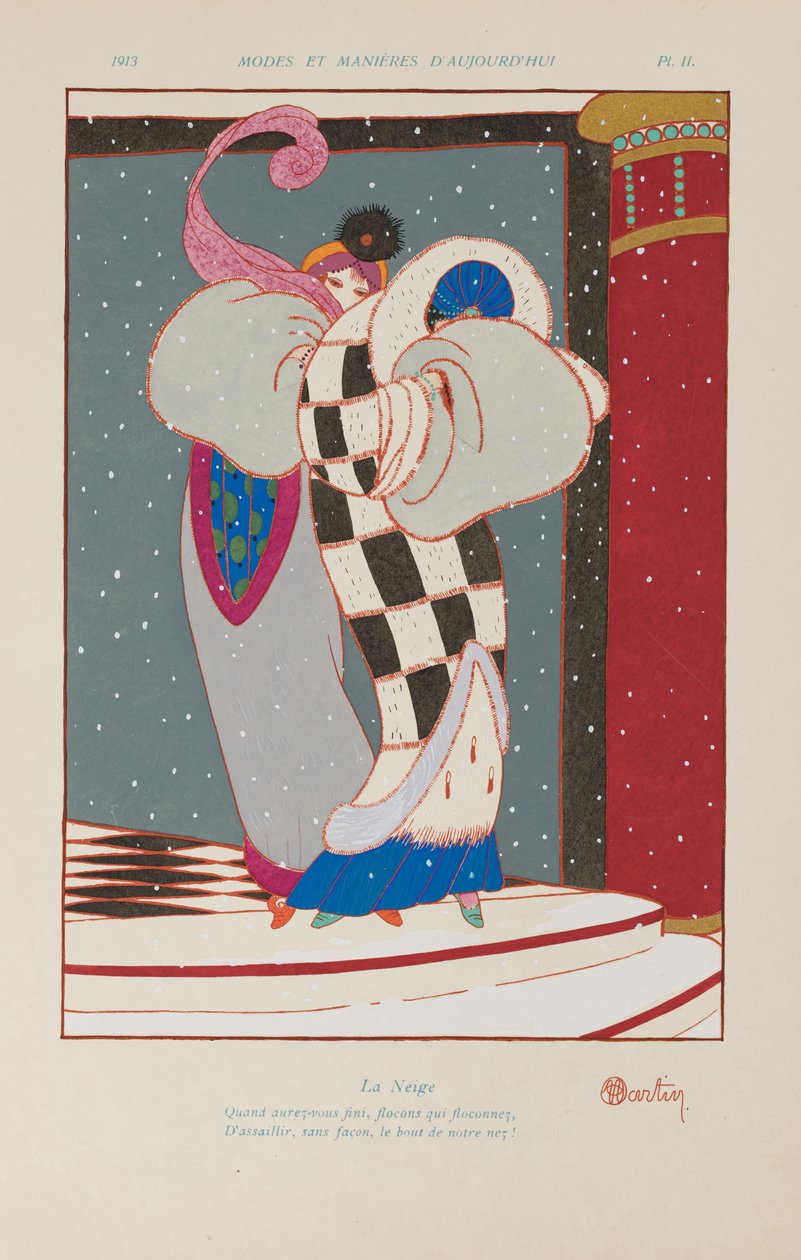 Modas e costumes de hoje, 1913. de Charles Martin