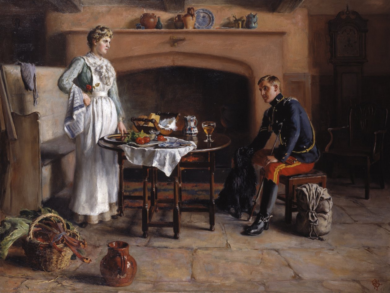 Lar Doce Lar, c.1890 de Charles Martin Hodges