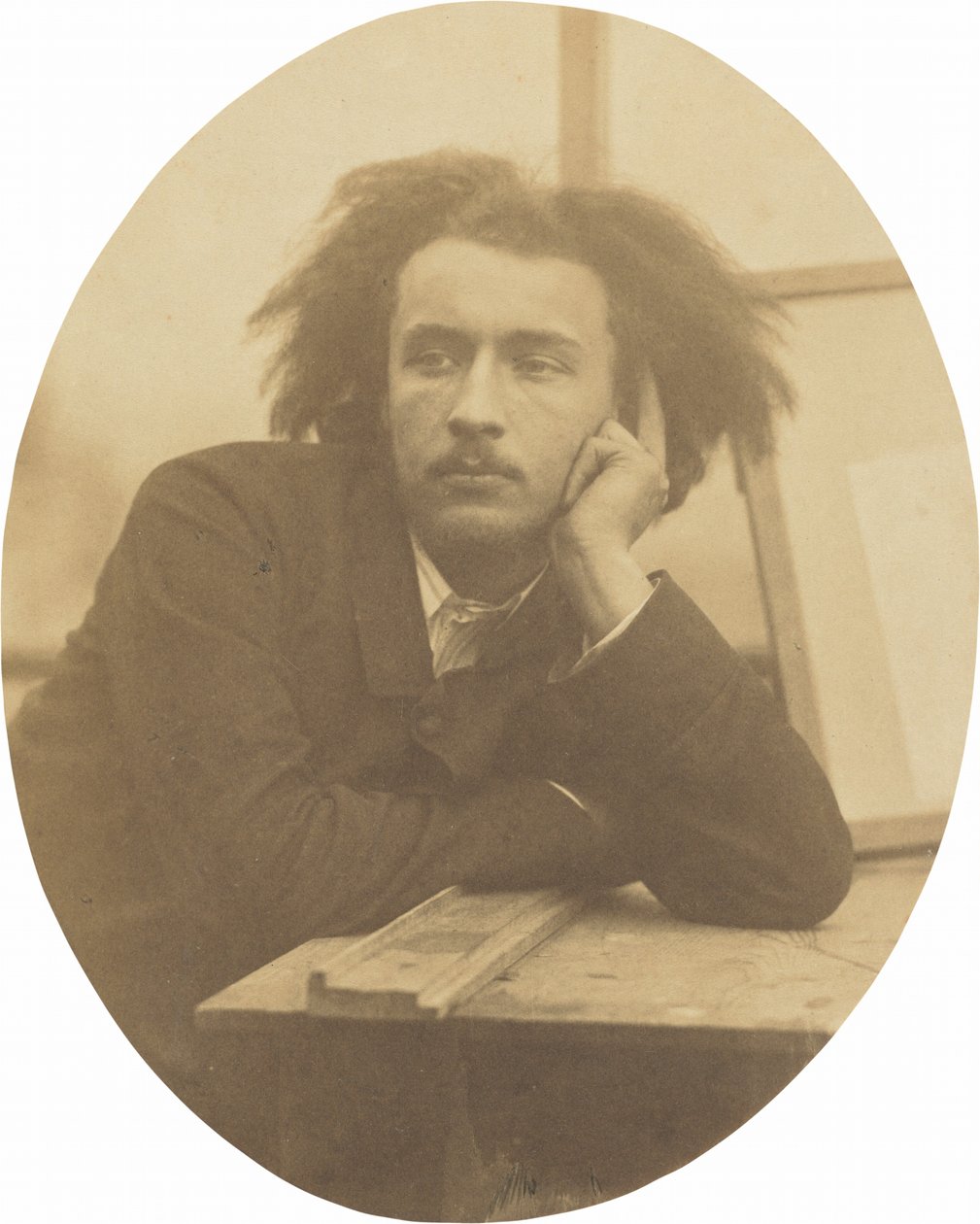 Charles Delahaye, c. 1857 (foto) de Charles Marville