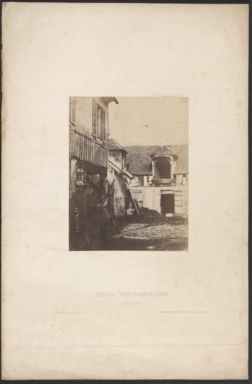 [Cour de ferme] / [Pátio de uma casa de campo] de Charles Marville