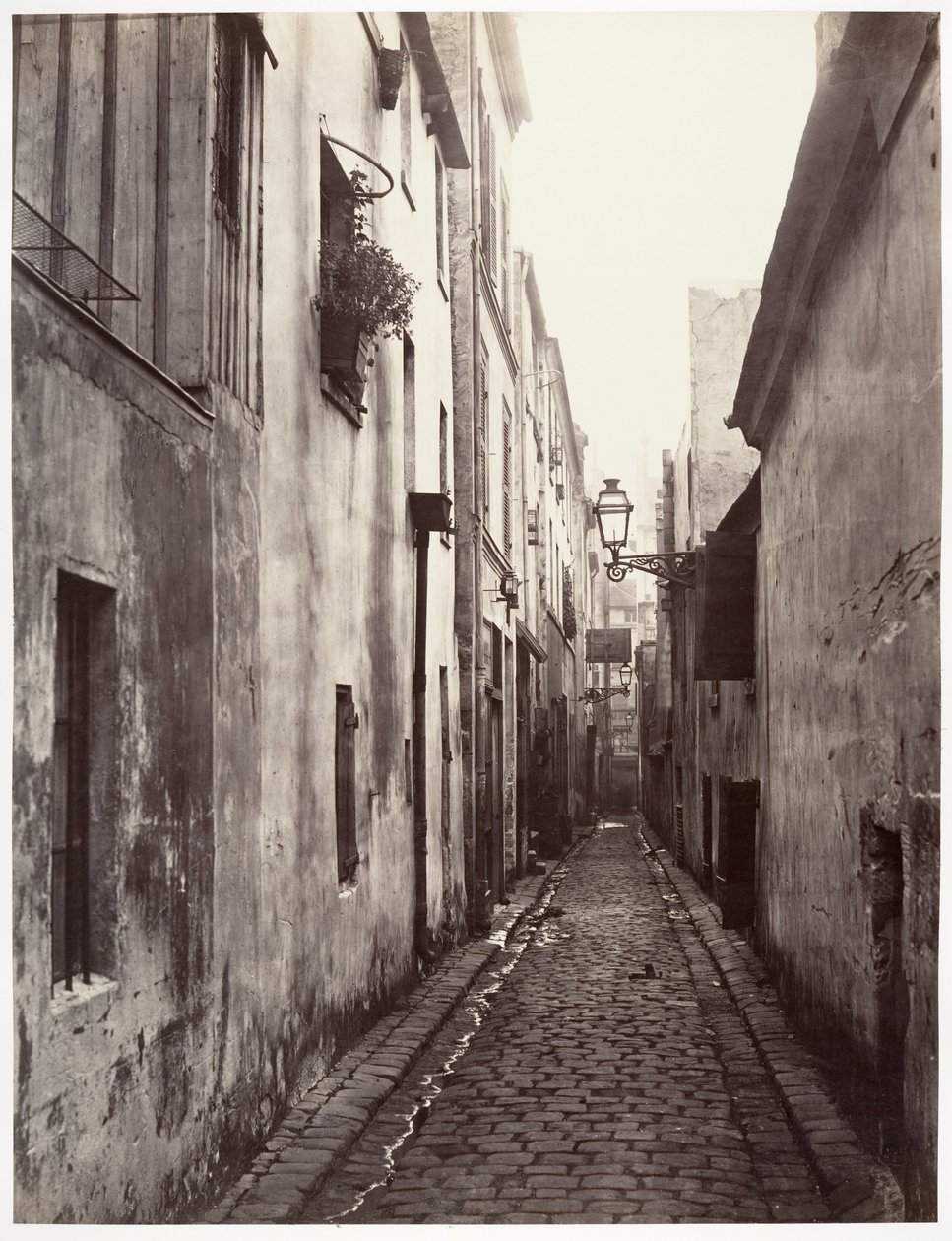 Beco Briare (da Cité Coquenard) de Charles Marville