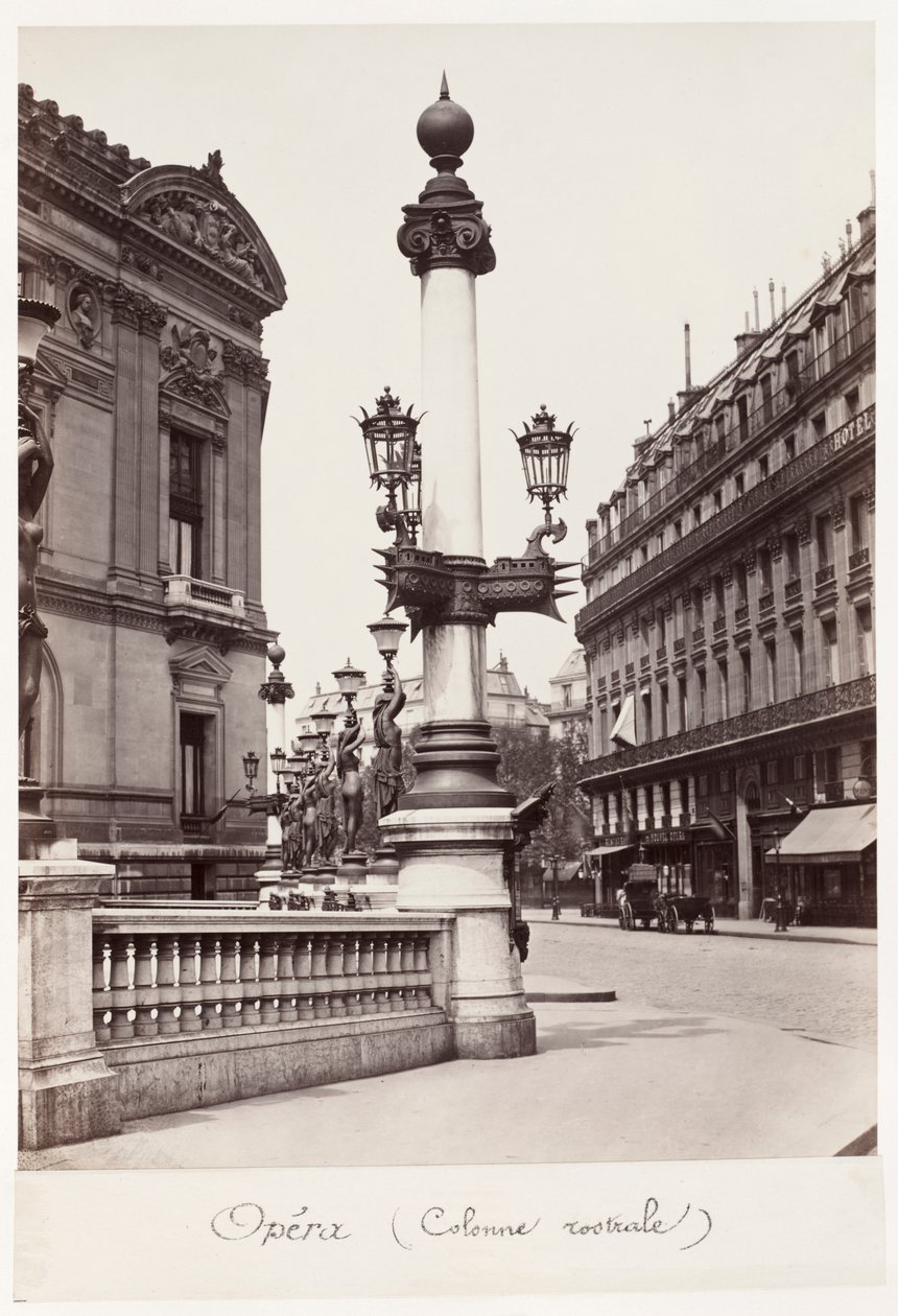 Ópera (Coluna Rostral) de Charles Marville