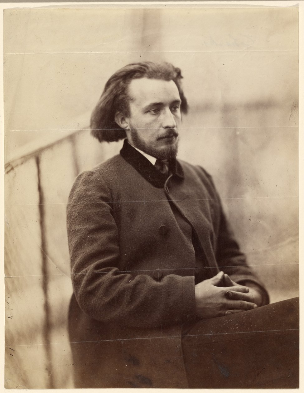 Retrato de Charles Delahaye de Charles Marville