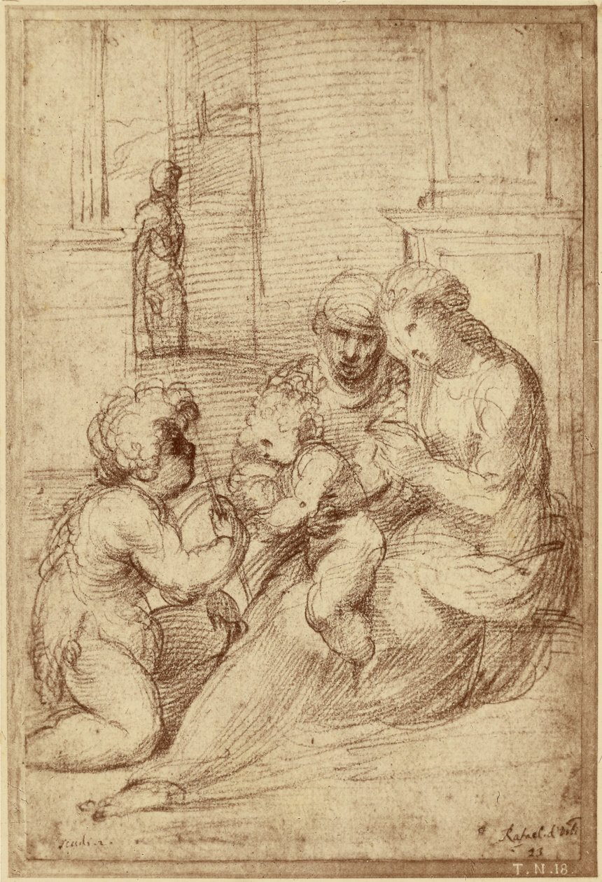 [Reprodução de um desenho de Raphaël]. de Charles Marville