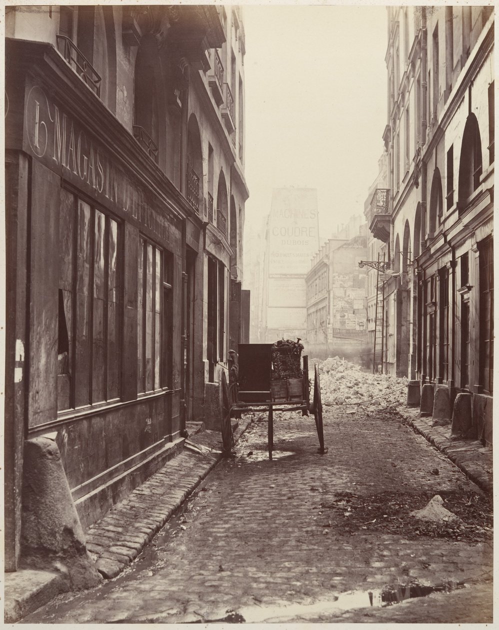 Rue Estienne, da Rue Boucher de Charles Marville