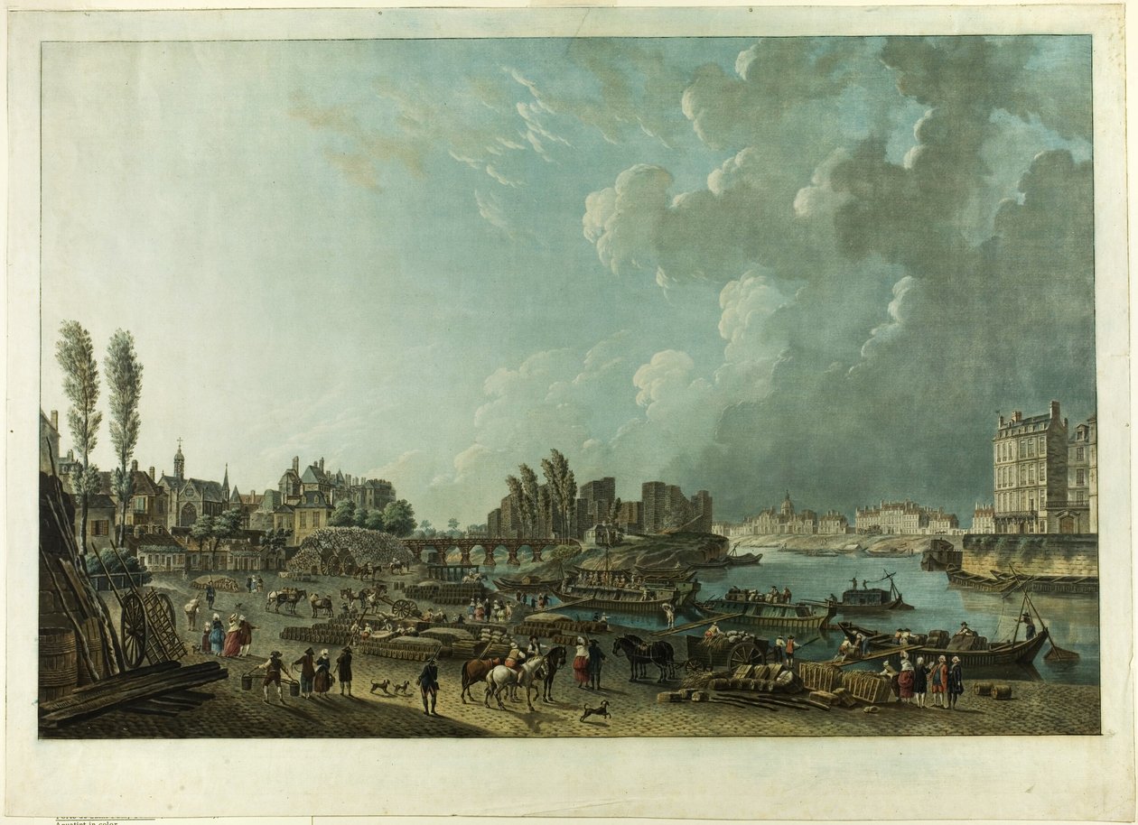 Porto de São Paulo, Paris de Charles Melchior Descourtis