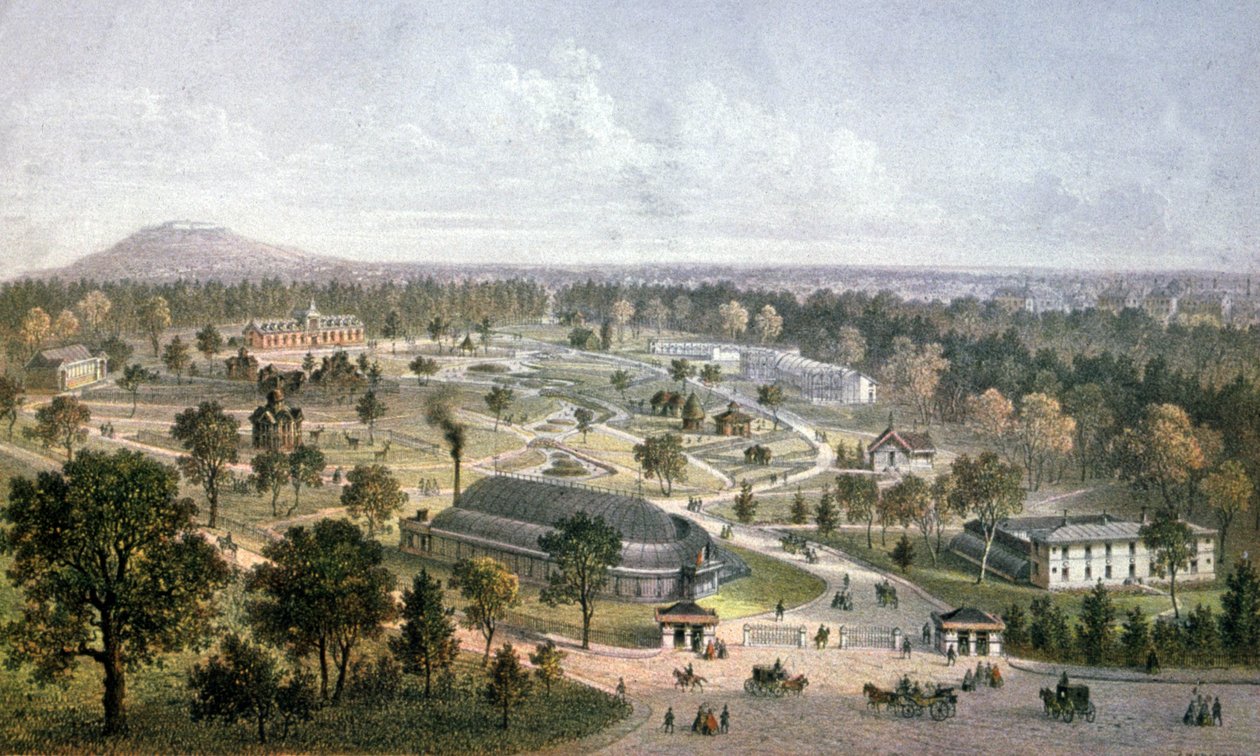 o Bois de Boulogne e o Jardin d