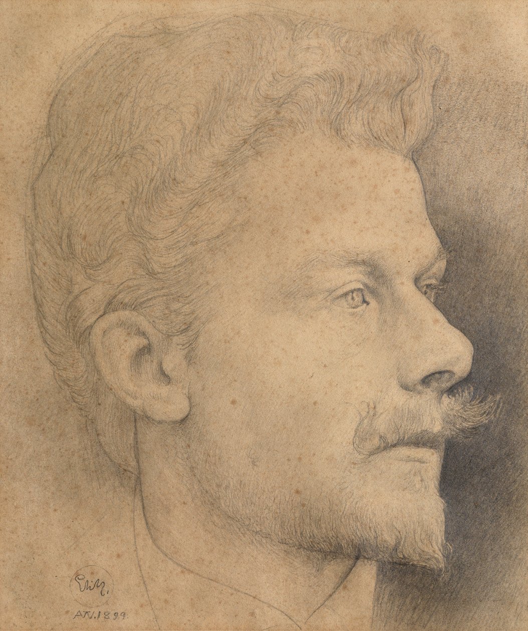 Auto-retrato de Charles Mertens