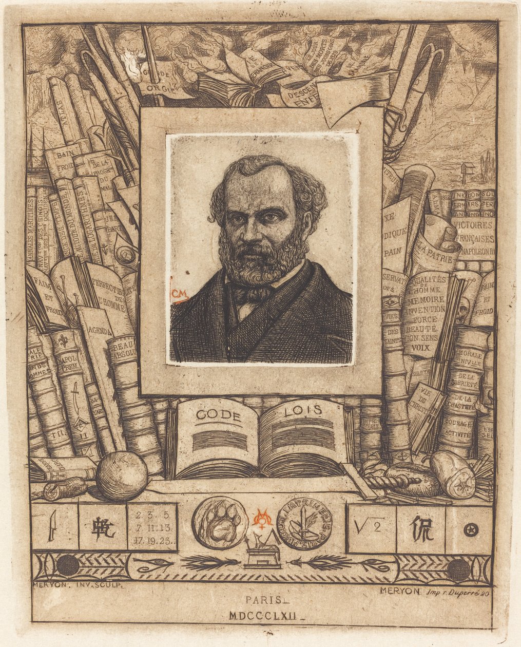 Armand Gueraud de Charles Meryon