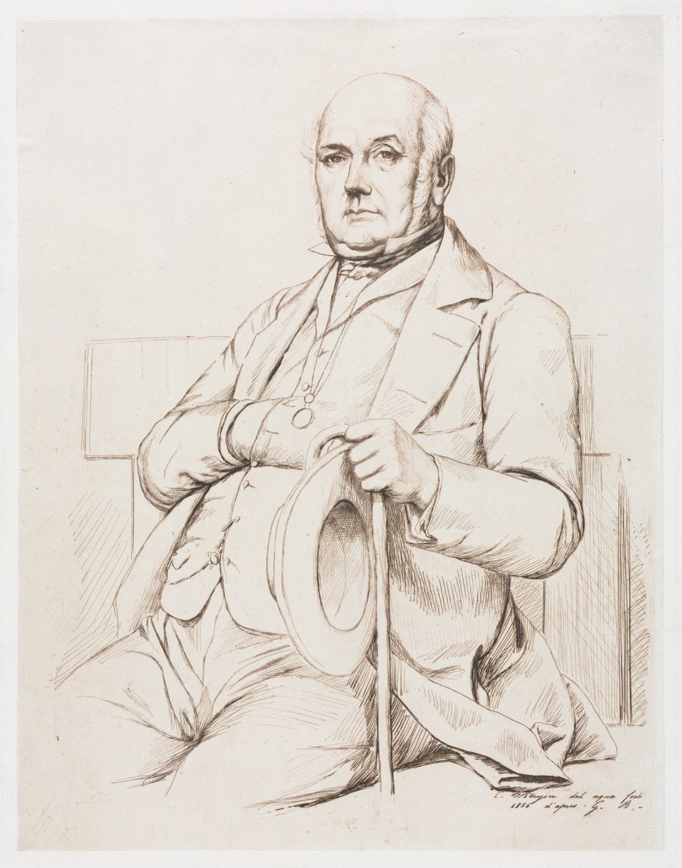 Casimir le Conte, depois de Boulanger de Charles Meryon