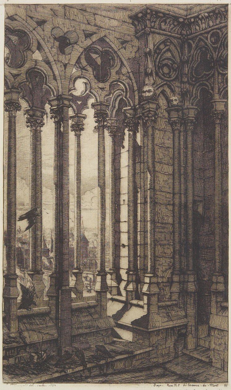Galeria de Notre-Dame de Charles Meryon