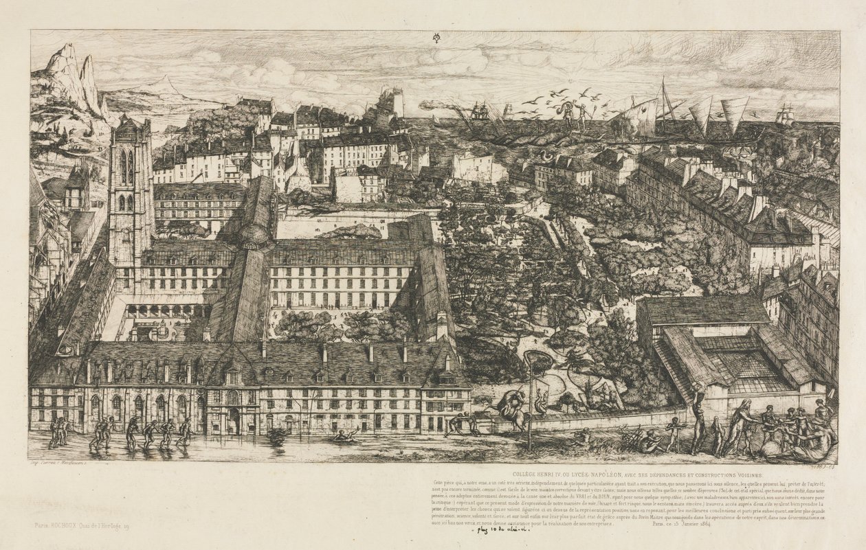 Colégio Henrique IV de Charles Meryon