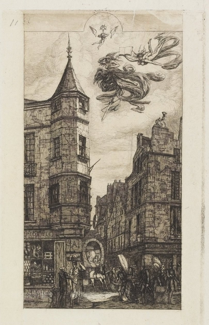 Casa com uma torre, n.º 22 de Charles Meryon