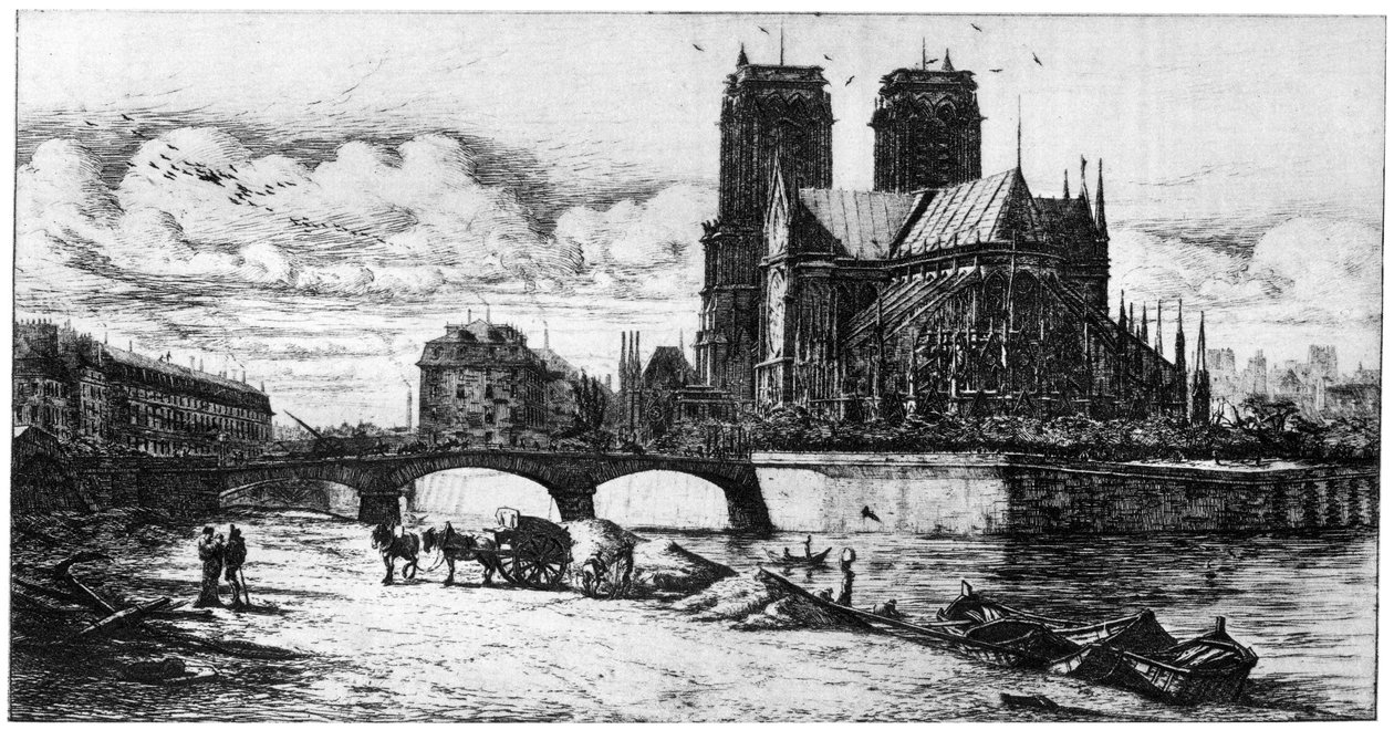 LAbside, c1841-1868 1924 de Charles Meryon