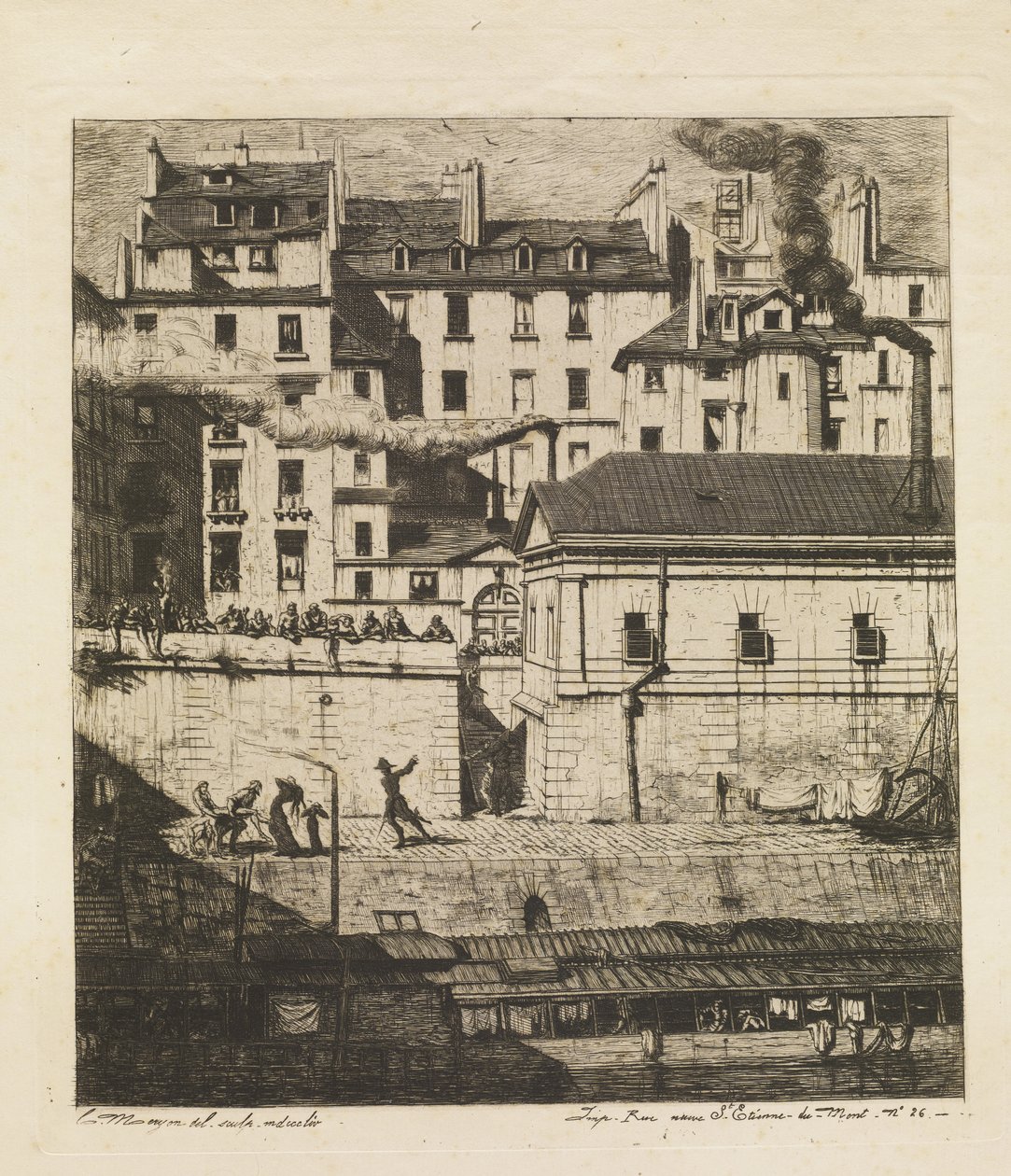 A morgue de Charles Meryon