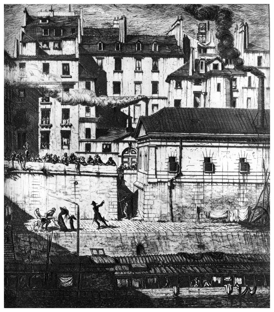 La Morgue, c1841-1868 1924 de Charles Meryon