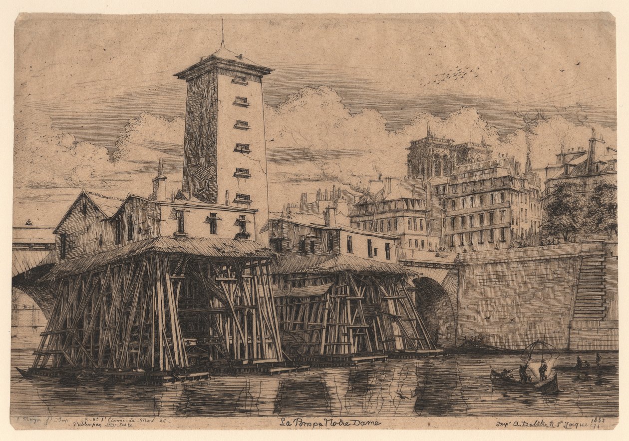 A bomba de Notre-Dame de Charles Meryon