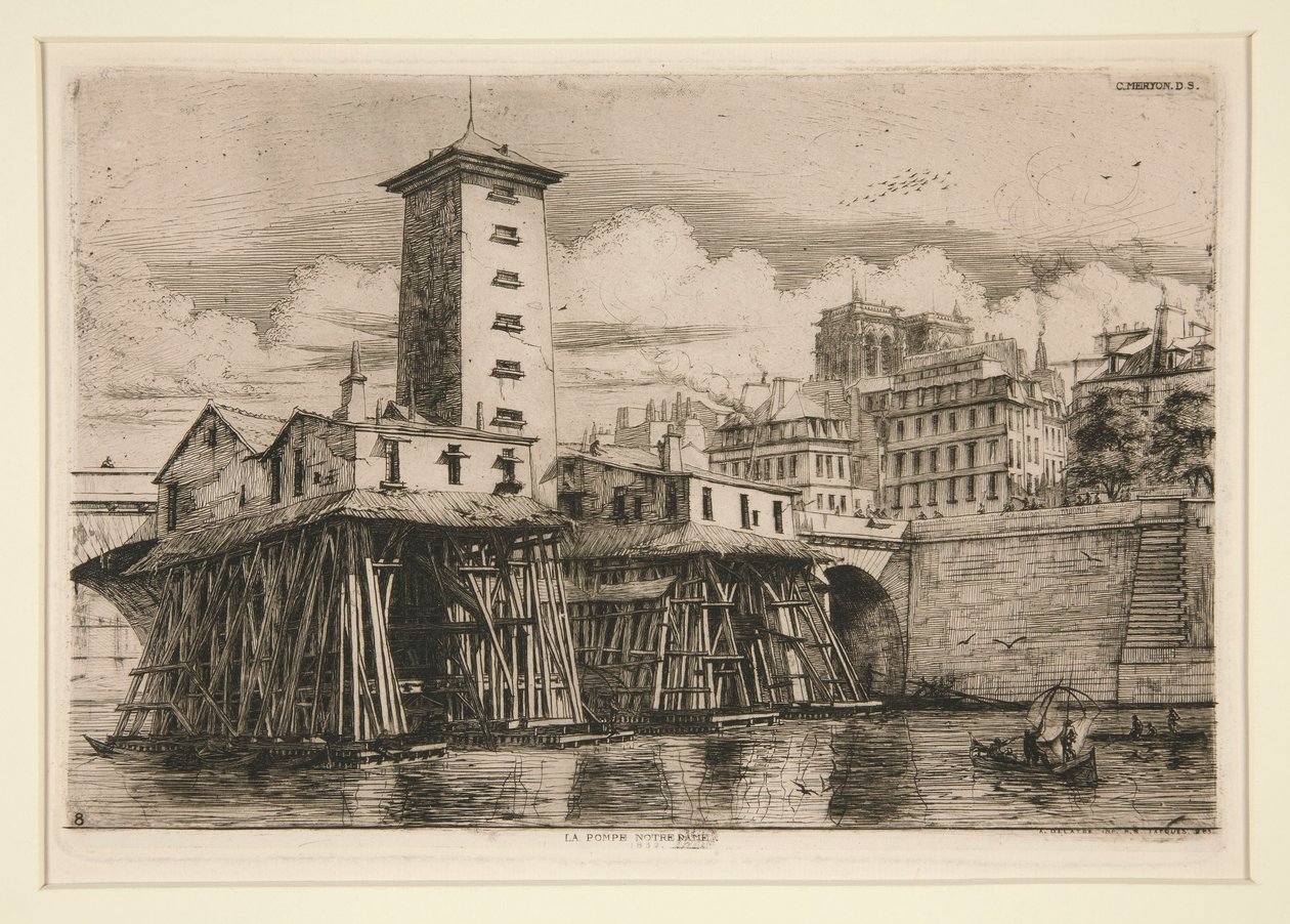 A Bomba de Notre Dame de Charles Meryon