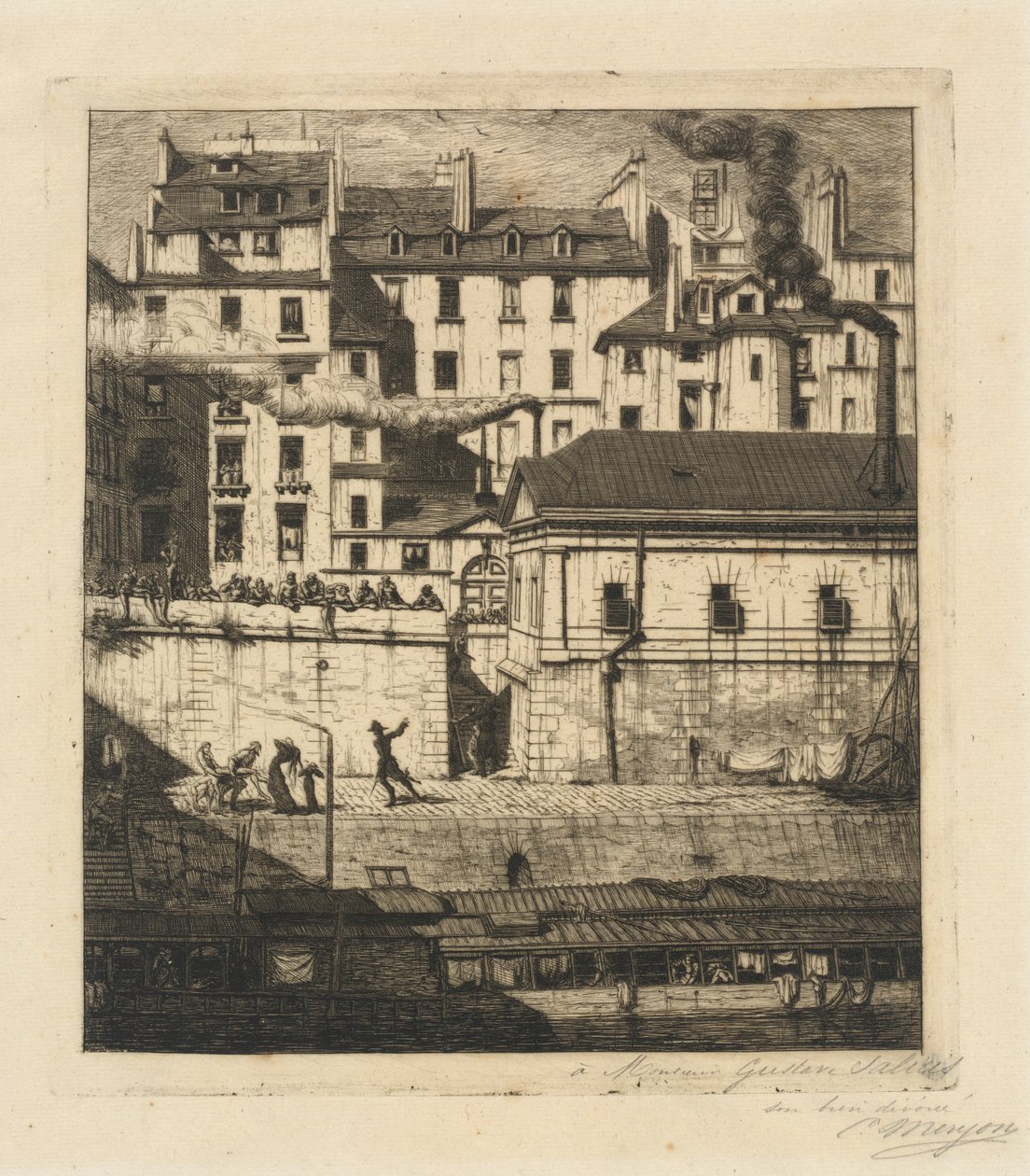 A morgue, Paris de Charles Meryon