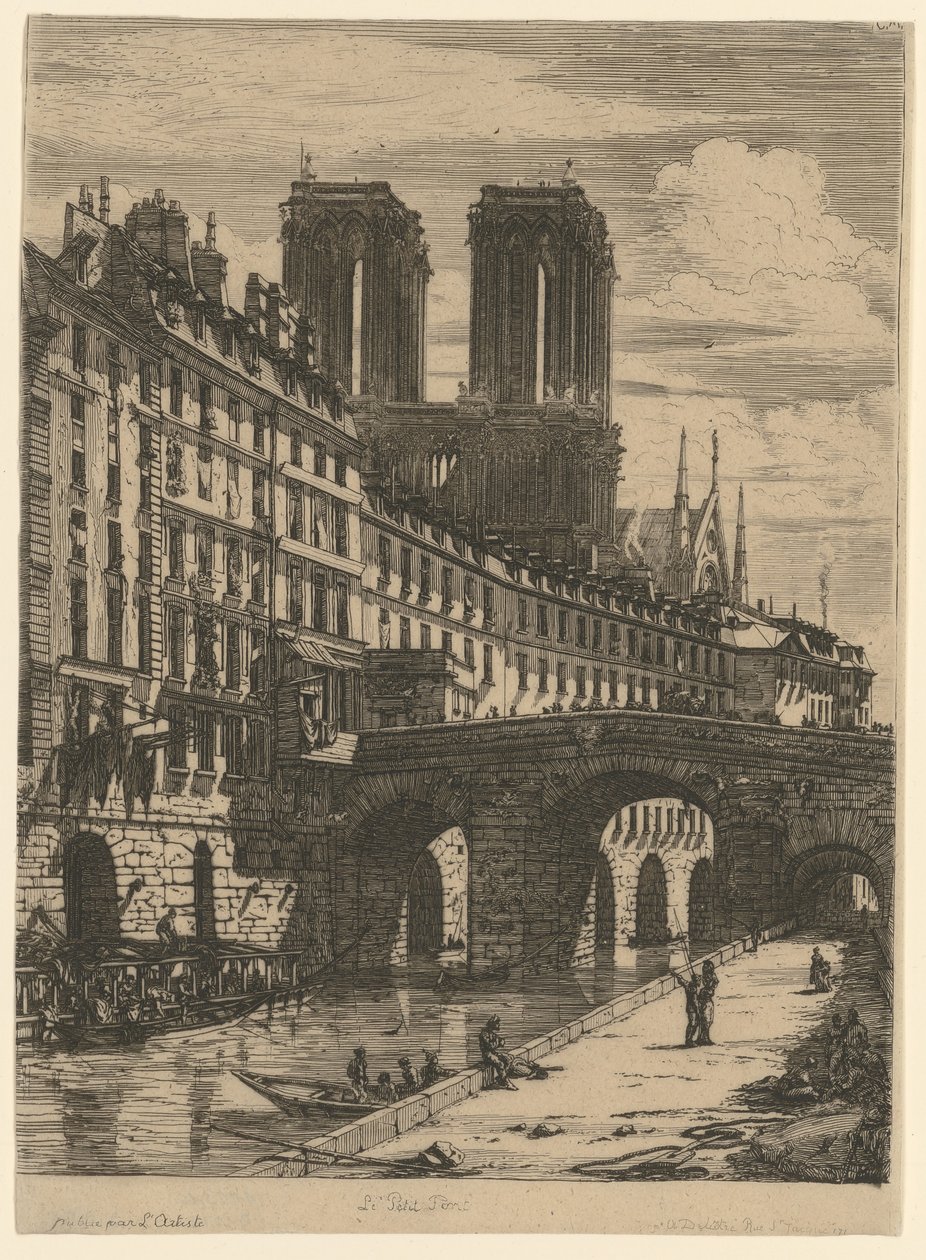 A Ponte Pequena de Charles Meryon