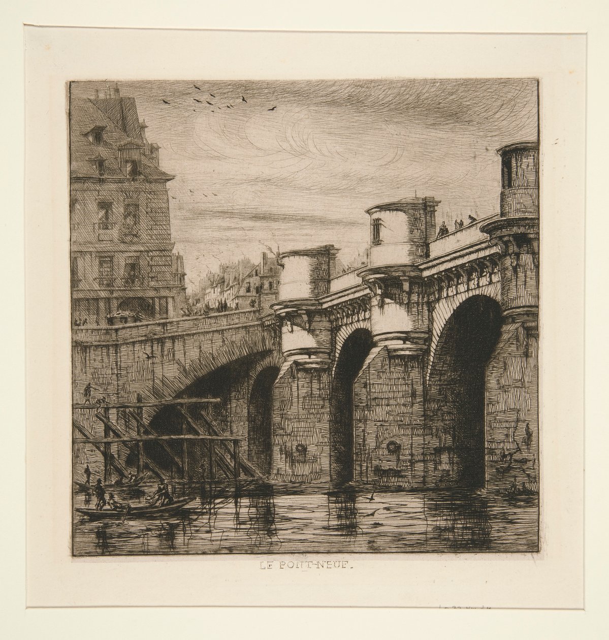 A Pont-Neuf de Charles Meryon