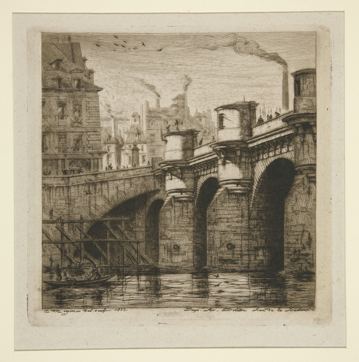 A Ponte Nova de Charles Meryon
