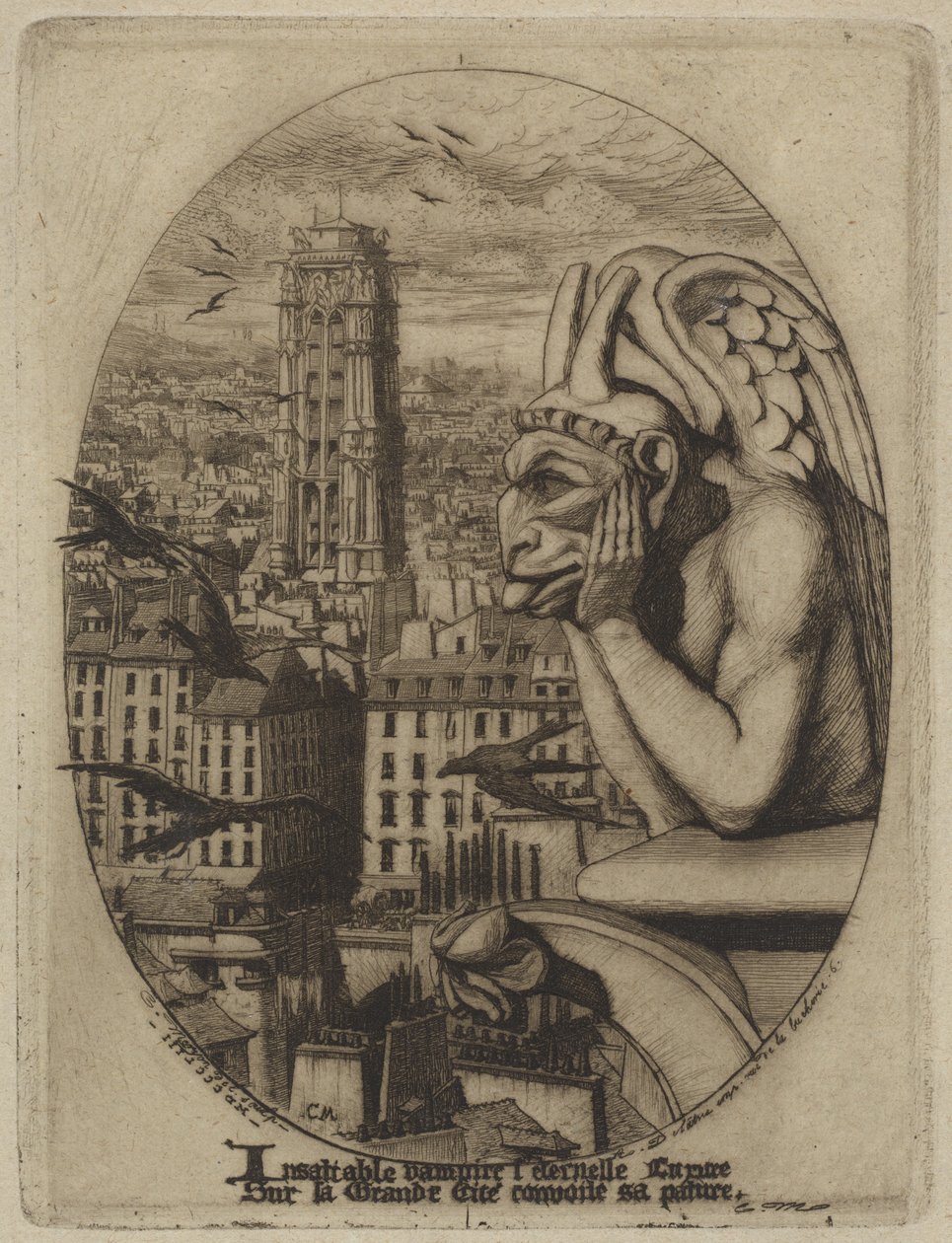 O vampiro de Charles Meryon