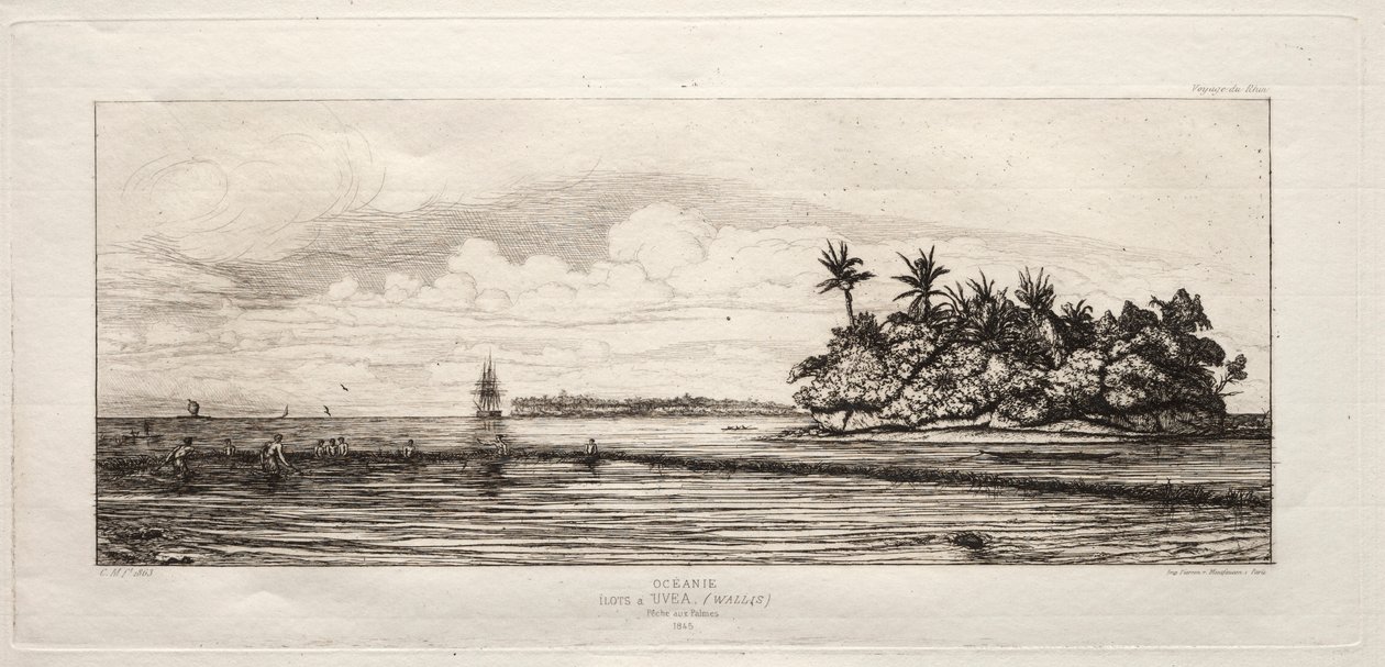 O oceano, 1845. de Charles Meryon