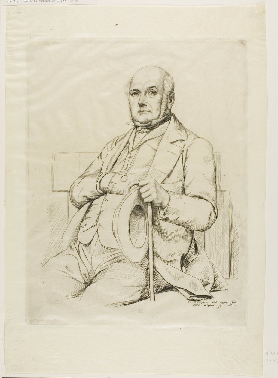 Retrato de Casimiro o Conto de Charles Meryon