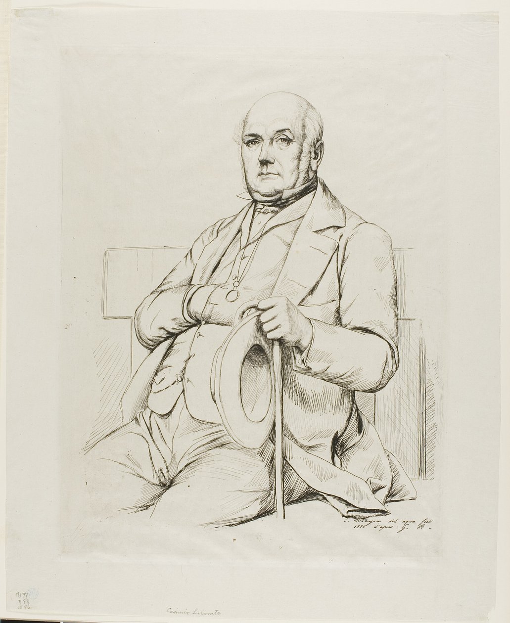 Retrato de Casimiro, o Conto de Charles Meryon