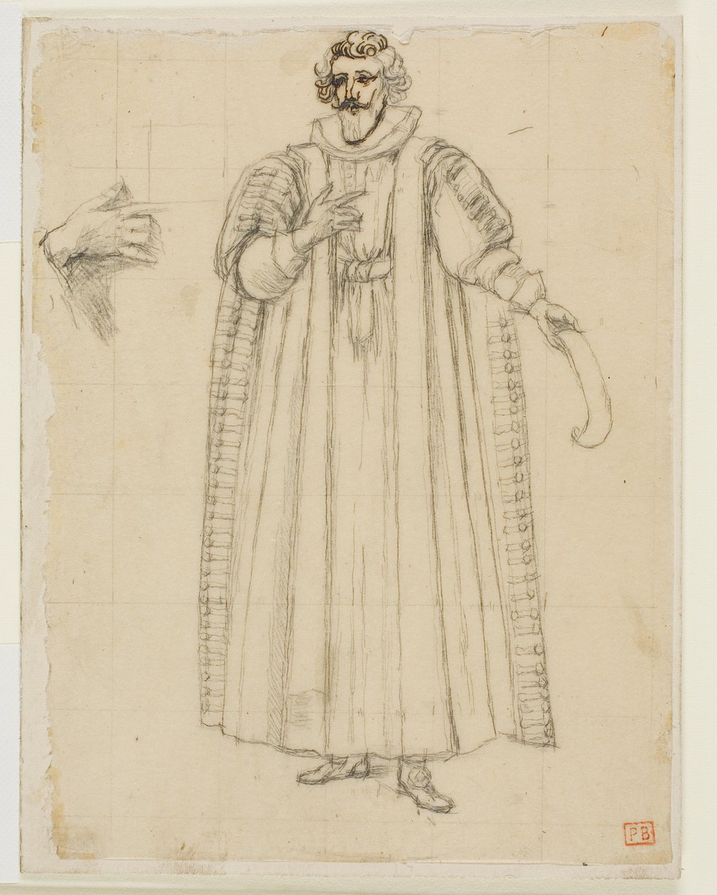 Retrato de François Viéte de Charles Meryon