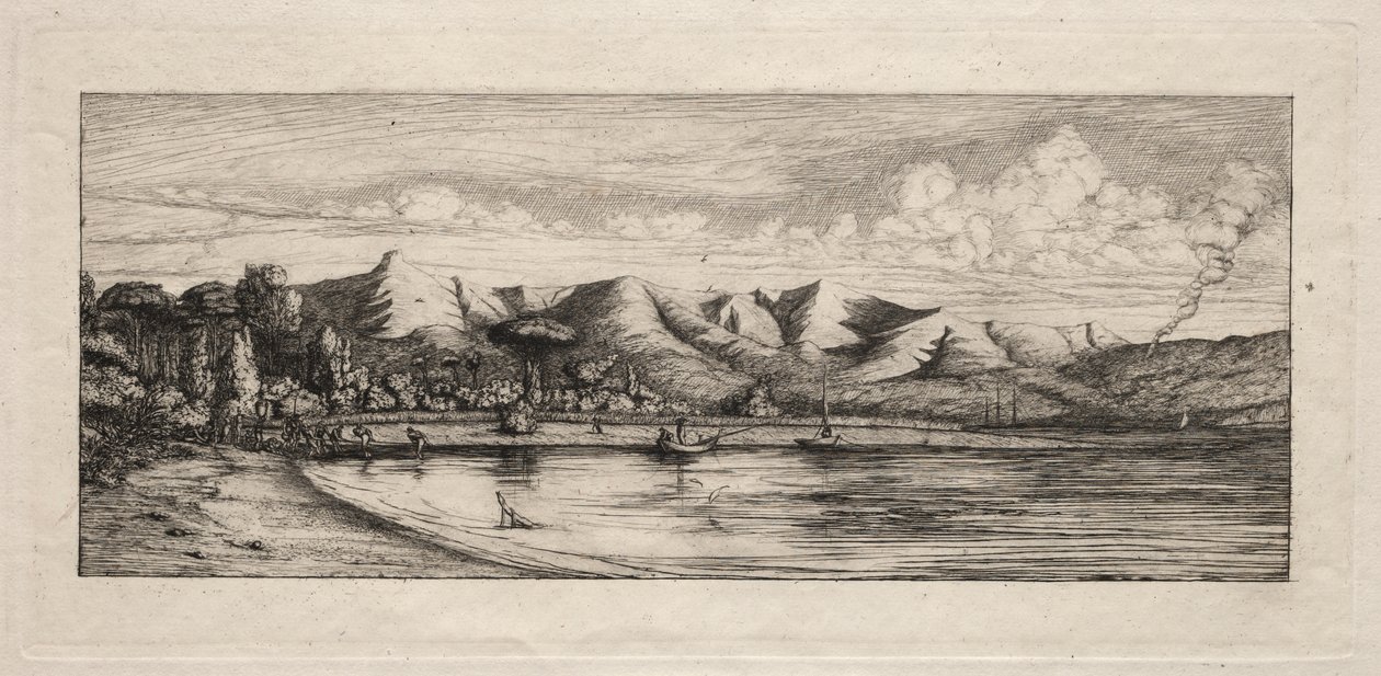 Pesca de Seine em Charcoal Burner