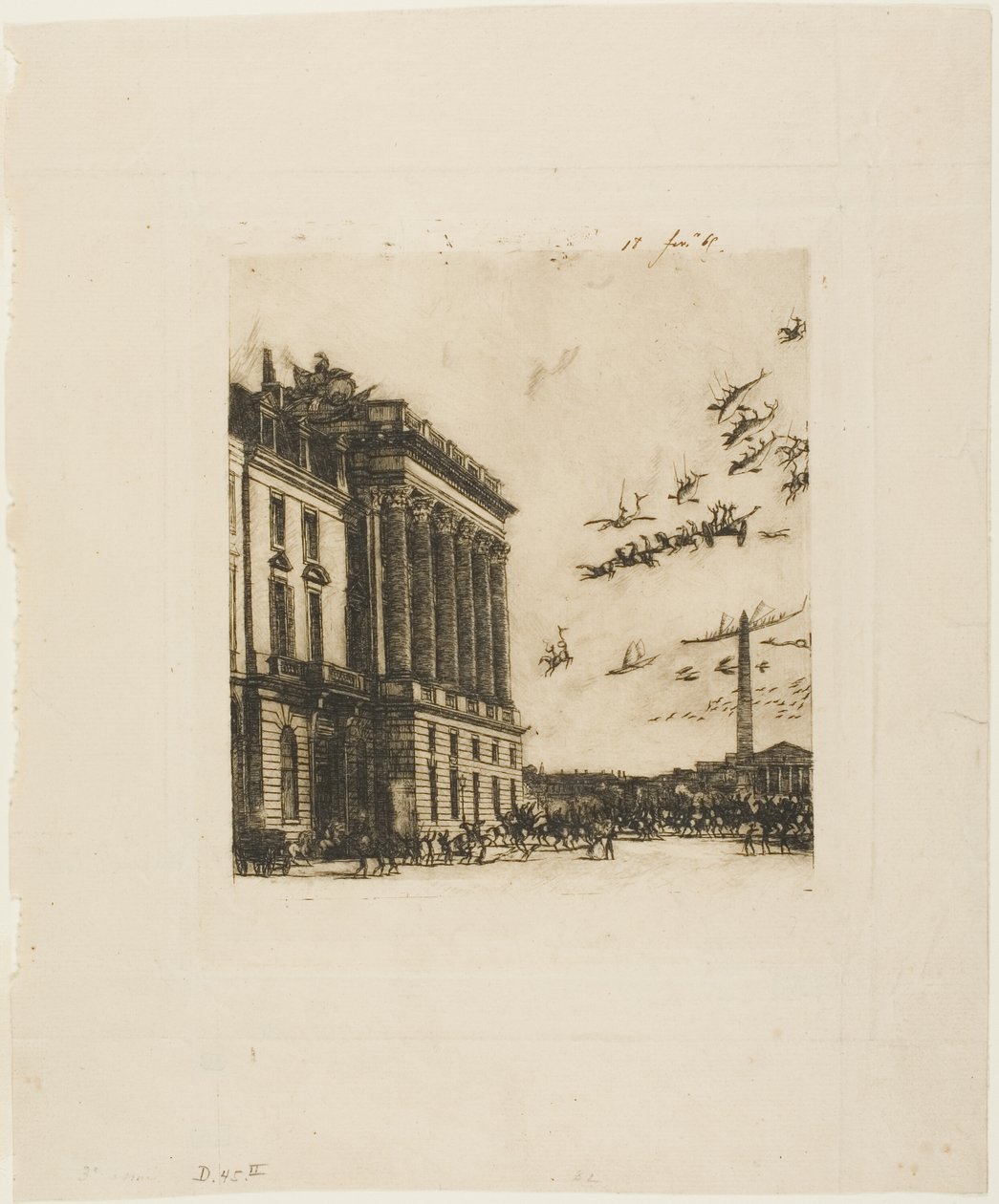 O Almirantado, Paris de Charles Meryon